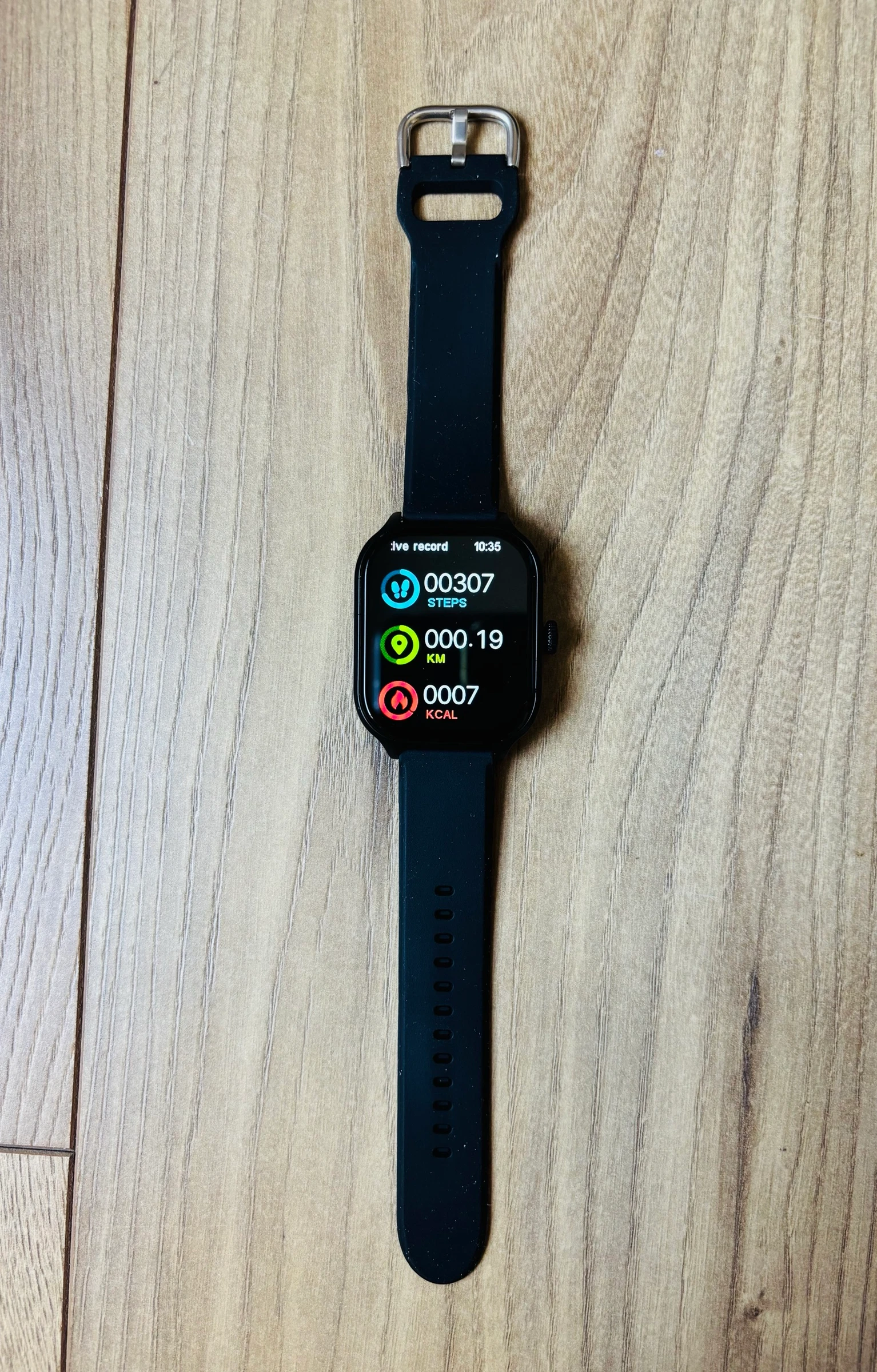 Montre connectée noire neuve H9  – photo 4